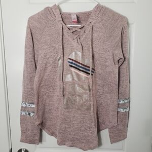 No Boundaries Pink Love Hoodie